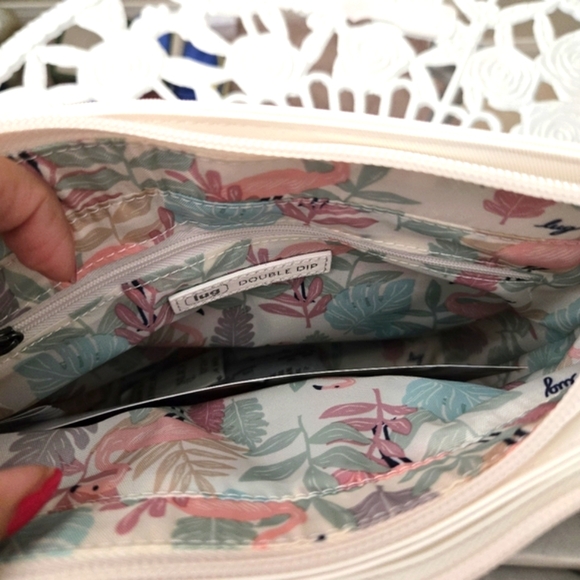 Lug - Double Dip Metallic Diamond Crossbody - Picture 5 of 8